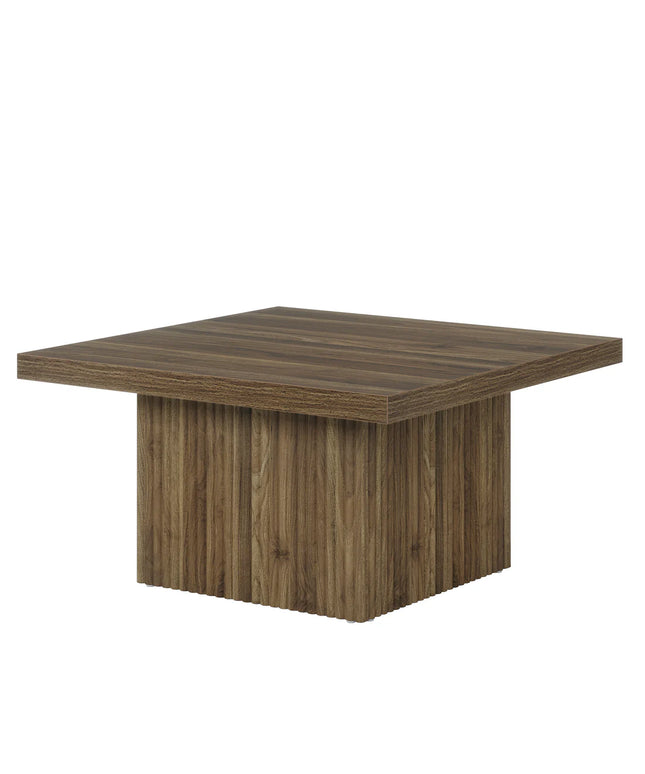 Modern Square Coffee Table, 31.5” Wooden Center Table for Living Room Decor