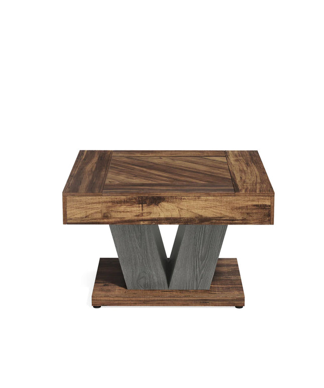 31.5” Wood Coffee Table, Modern Living Room Center Table with Sleek Design