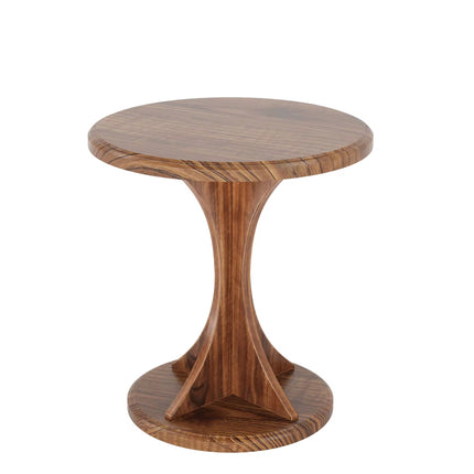 Moderne élégante canapé rond canapé à côté de la table d’appoint en bois table de chevet vintage pour salon meubles de vendu